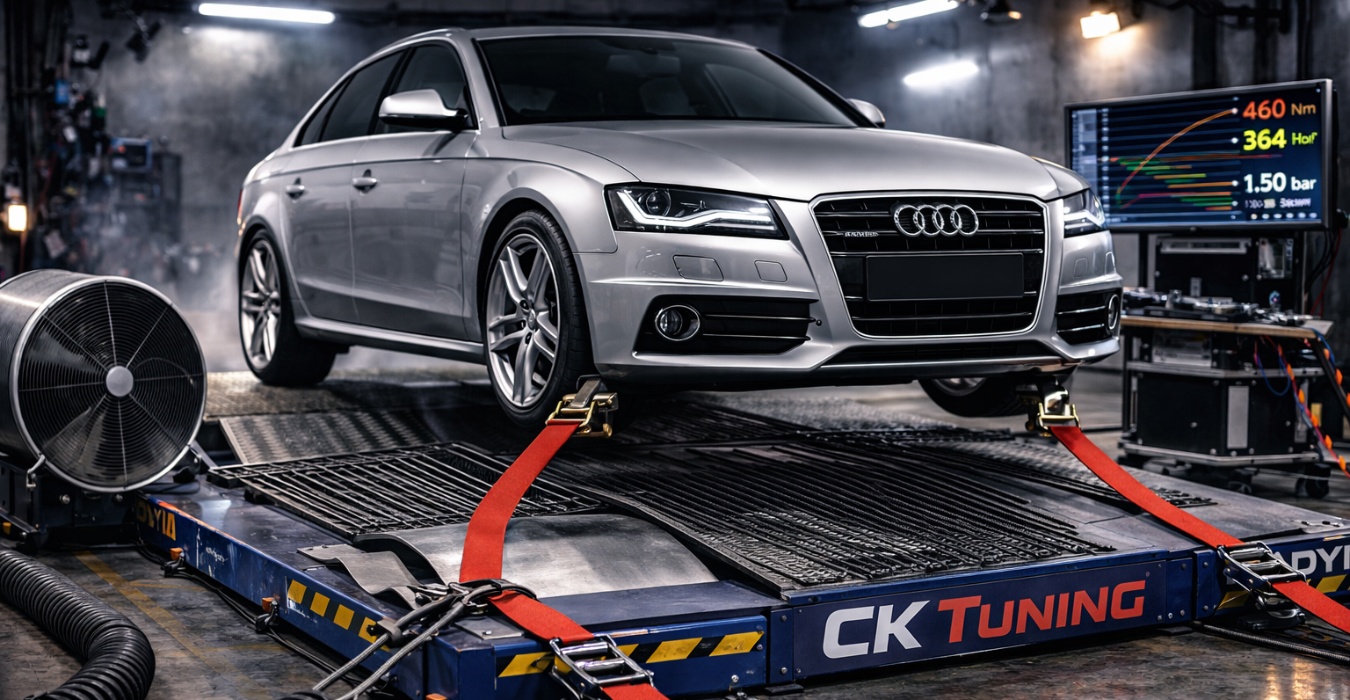 Rimappatura Centralina Audi A4 B8: Prestazioni ed Efficienza