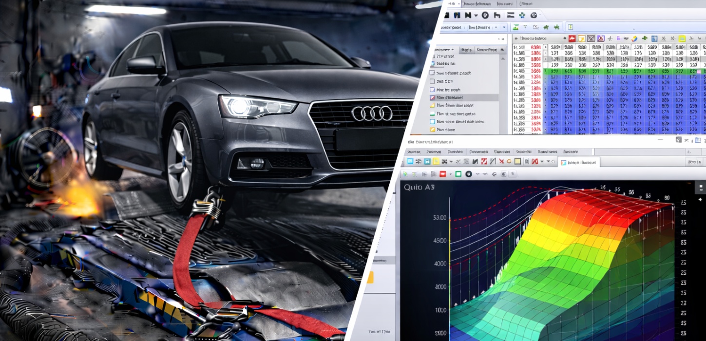 Rimappatura Centralina Audi A5: Elaborazione Online
