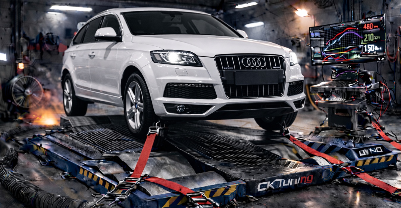 Rimappatura Centralina Audi Q7 4L FL: Prestazioni Superiori e Consumi Ridotti