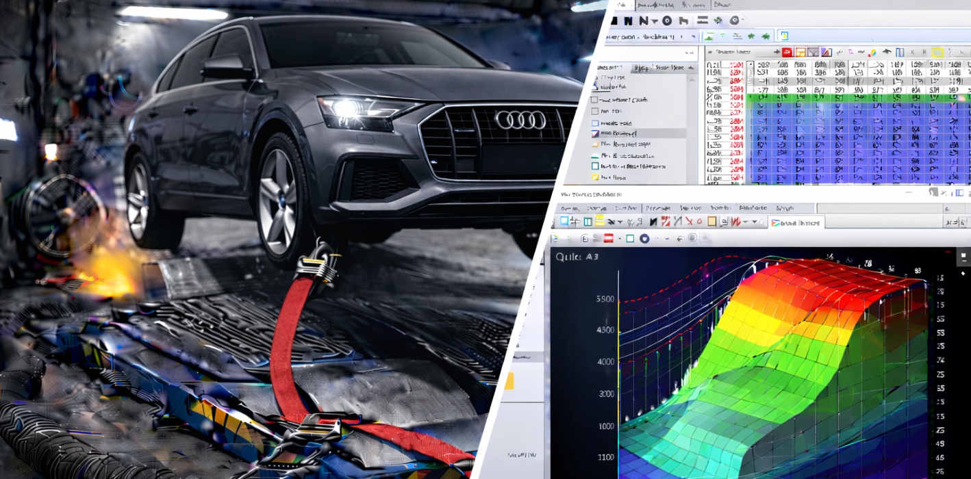 Rimappatura Centralina Audi Q8: Elaborazione Stage 1, Stage 2 ed Eco Online