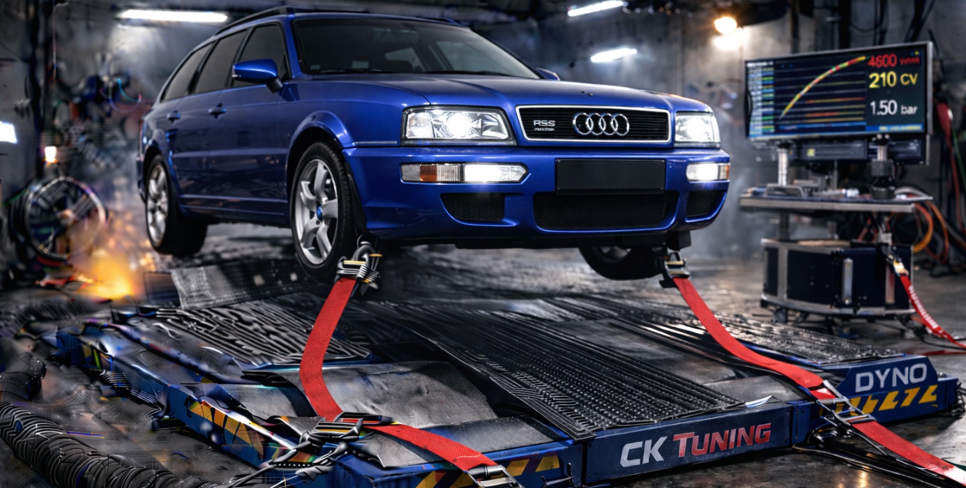 Rimappatura Centralina Audi RS2 2.2T 316 Cv