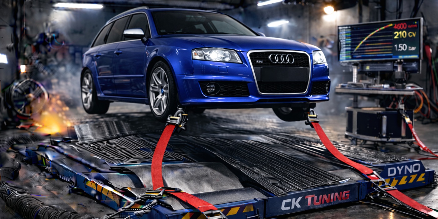 Rimappatura Centralina Audi RS4: Incrementi Prestazioni Stage 1 e Stage 2
