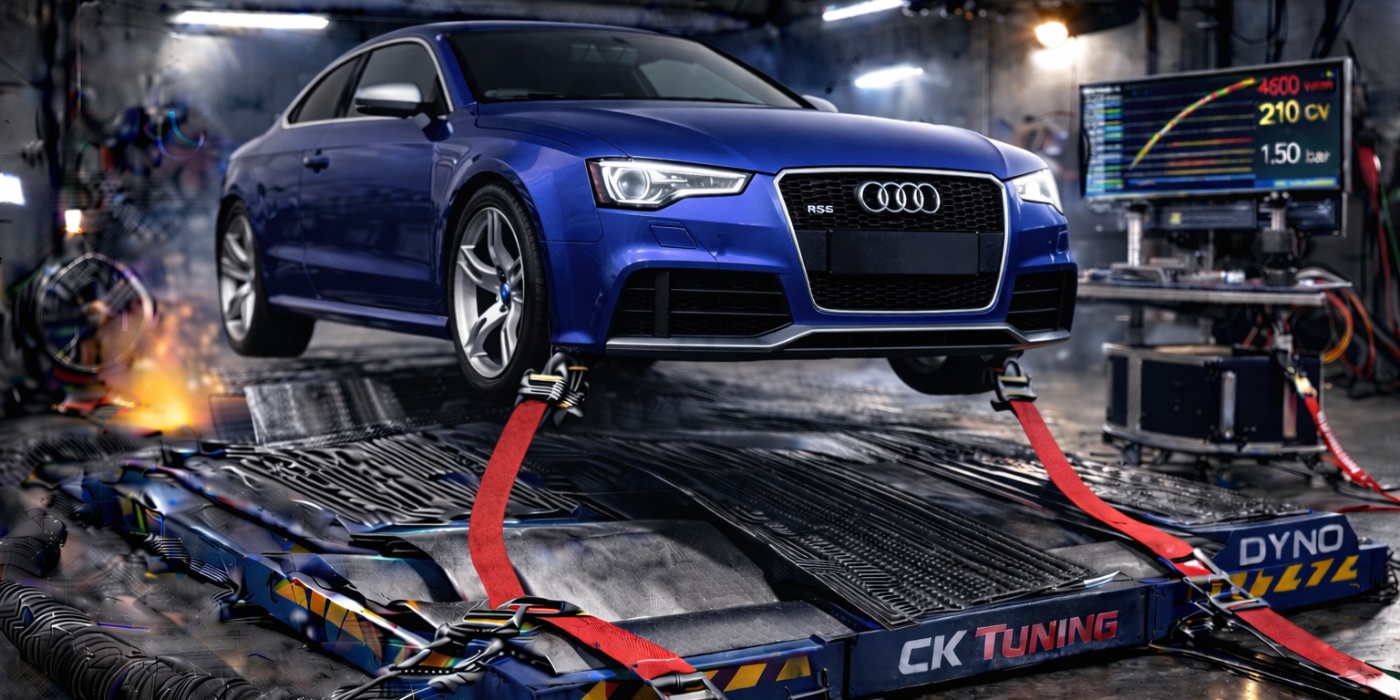Rimappatura Centralina Audi RS5: Incremento Prestazioni e Ottimizzazione Centralina