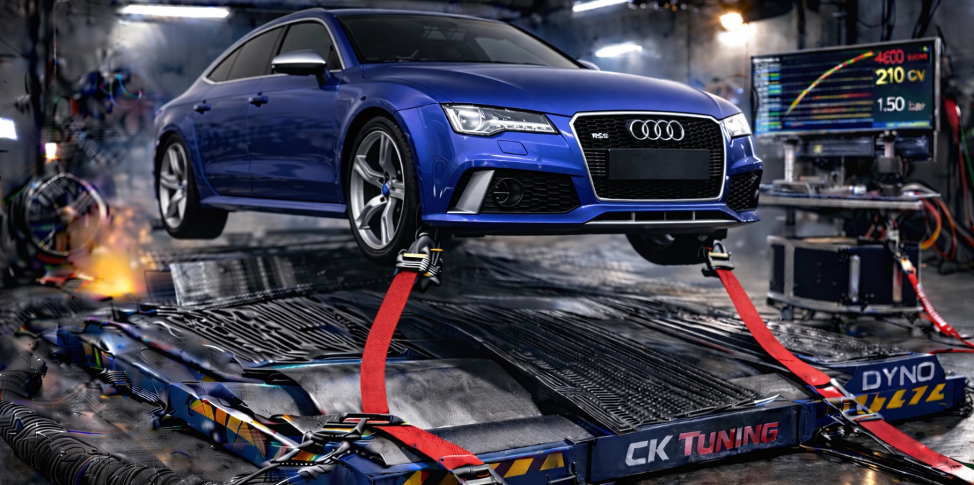 Rimappatura Centralina Audi RS7: Incrementi Prestazioni Stage 1 e 2