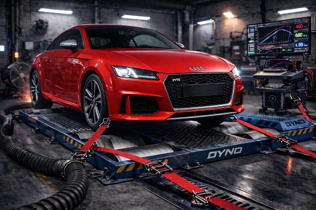 Rimappatura Centralina Audi TTS: Prestazioni Pure a 122€
