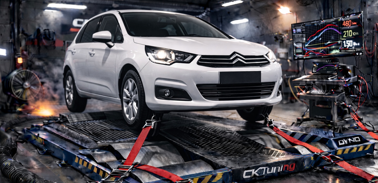 Rimappatura Centralina Citroën C4 (Stage 1, 2 ed ECO)