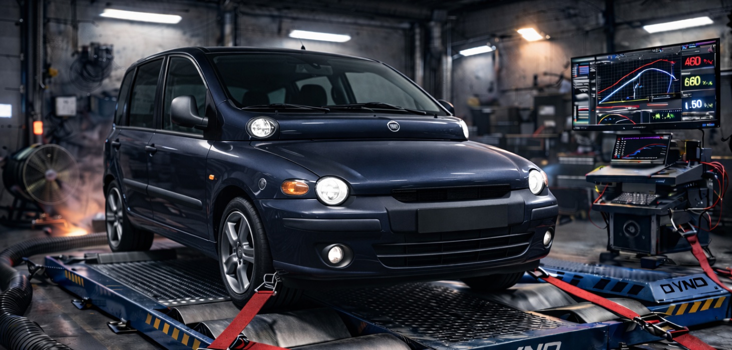 Rimappatura Centralina Fiat Multipla: Più Potenza e Coppia a 122€