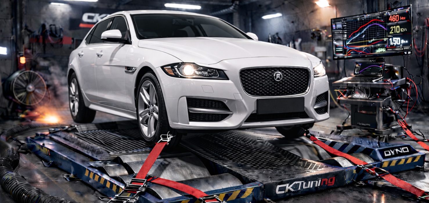 Rimappatura Centralina Jaguar XF (Stage 1, 2 & ECO)