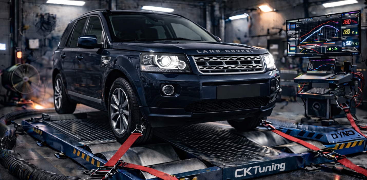 Rimappatura Centralina Land Rover Freelander: Potenza, Coppia e Affidabilità