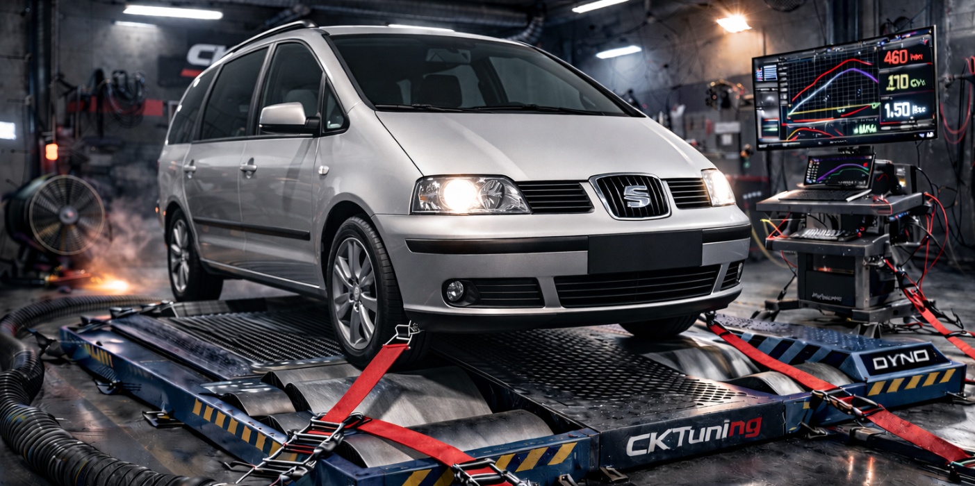 Rimappatura Centralina Seat Alhambra I (7M): File Tuning Online a 122€