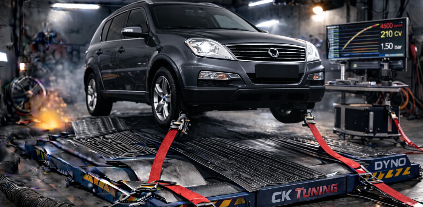 Rimappatura Centralina SsangYong Rexton: Prestazioni, Coppia e Affidabilità