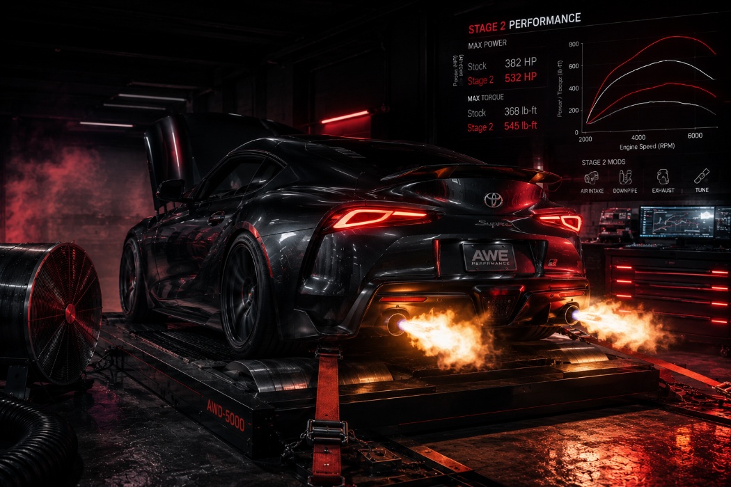 Rimappatura centralina Stage 2 con modifiche hardware performance