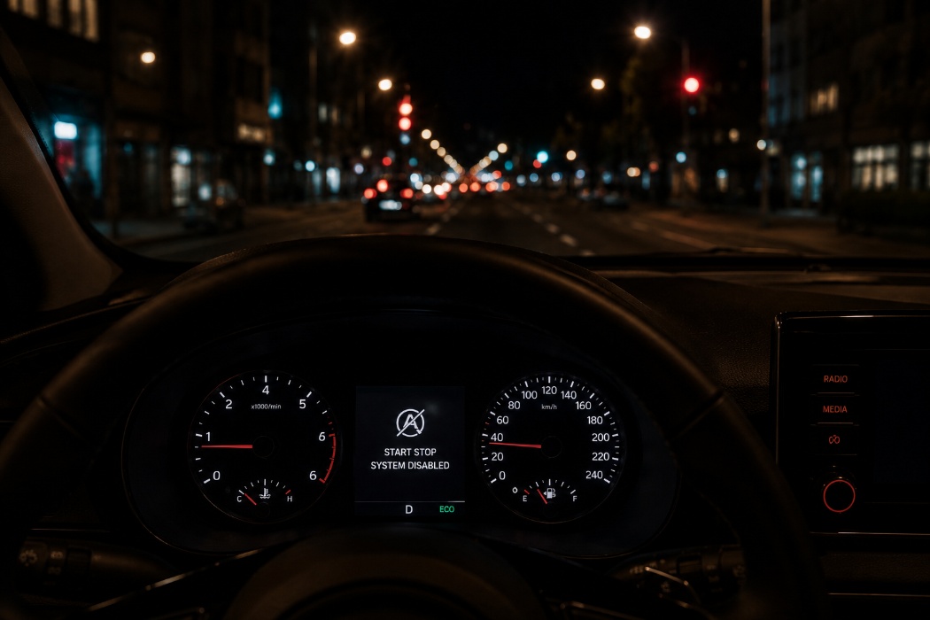 Disattivazione Start Stop auto guida fluida